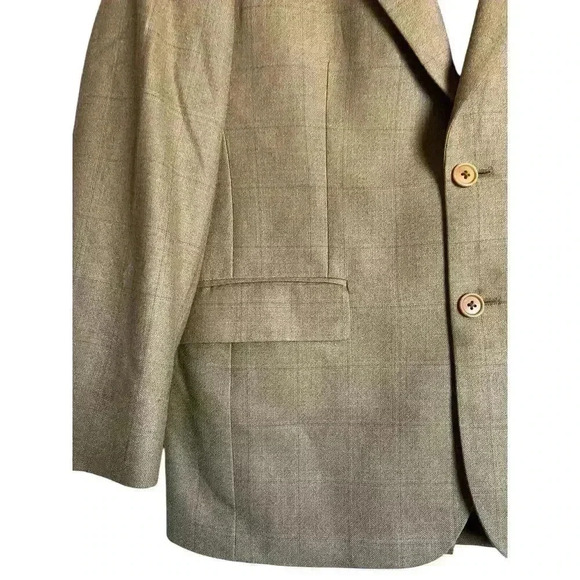Vintage Brooks Brothers 346 Sz 38SH Blazer Wool Silk Blend Academia Preppy‎ - Picture 9 of 14